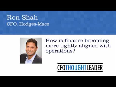 (60 secs) Widening Your Operations View | Ron Shah, CFO, Hodges-Mace