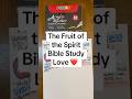 Greek word for love - Fruit of the Spirit quick Bible study #biblejournaling #biblestudytime