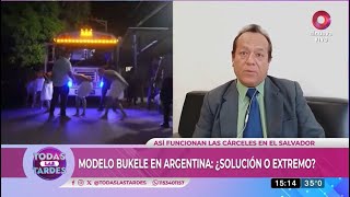 Las cárceles de Bukele ¿Pueden implementarse en Argentina? | #TodasLasTardes