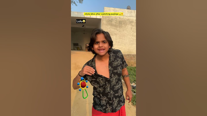 Chota bhai after watching pushpa 😂🔥| indian family #shorts #indian #chotabhai  #chaman #relatable