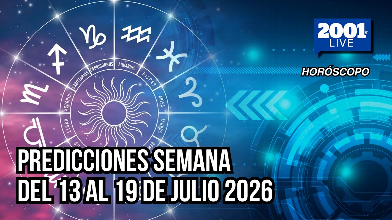 Predicciones de Arturo Acosta: Horóscopo semana del 13 al 19 de julio de 2026