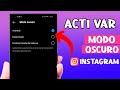 Metodo 2024! Como Activar el modo oscuro en INSTAGRAM ✅️