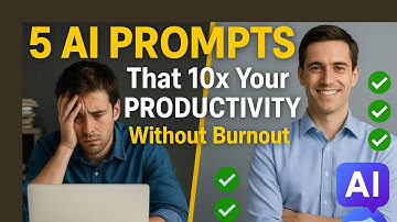 Advanced Prompting Techniques - 5 AI Prompts That 10x Your Productivity! #AIProductivity #AIPrompts