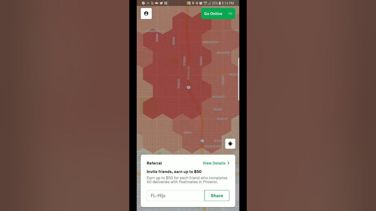 This is the best tip ever if you are using the Postmates fleet app