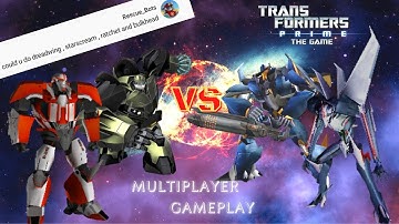 Transformers Prime The Game Wii U Multiplayer (Brawl Tournament) Part 184