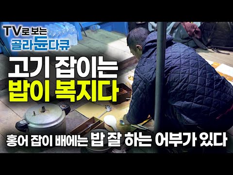 미끼도 없는 바늘 1만 개에 40만 원 <strong>홍어가</strong> 줄줄줄! 홍어잡이 배에는 밥만 하는 선원이 있다?｜떴다 하면 밤낮없이 바다 위 3박 4일｜만선 홍어잡이｜바닷가 사람들｜#골라듄다큐