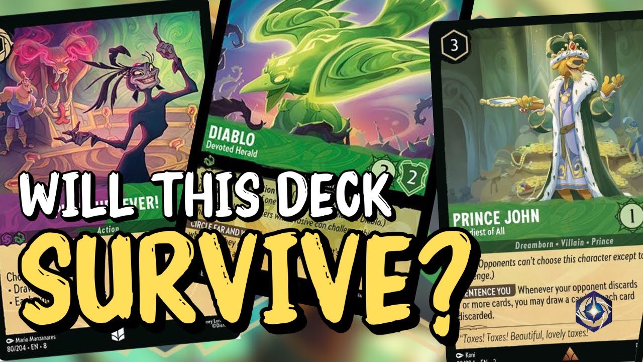 Master the Amethyst-Emerald “Lever Discard” Deck That Rewrites Lorcana's Rules