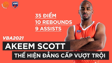 VBA || Akeem Scott thể hiện đẳng cấp vượt trội trong trận đấu với Dolphins || Bóng rổ TV