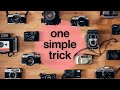 One simple tip for a perfect overhead shot