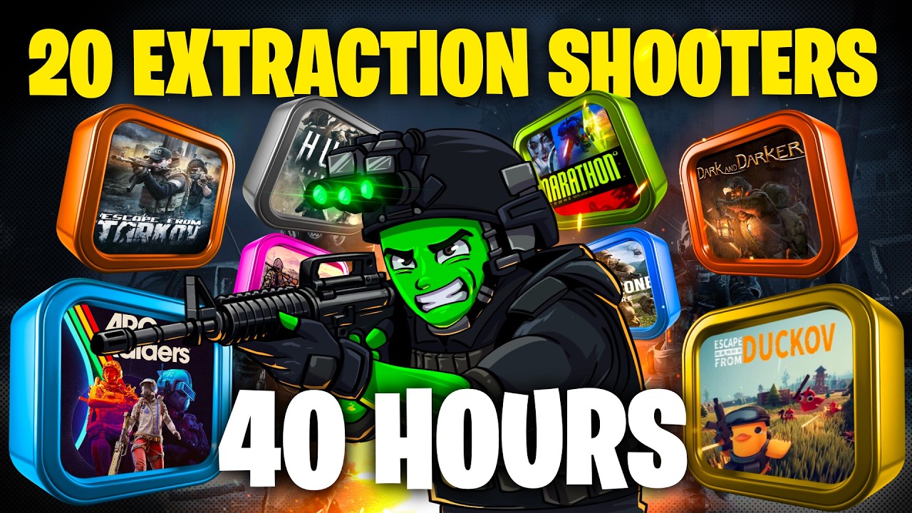 I Played 20 Extraction Shooters For 2 Hours Each To Find The Best Ones ...