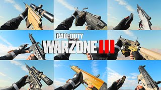 ALL 116 Weapons in WARZONE 3