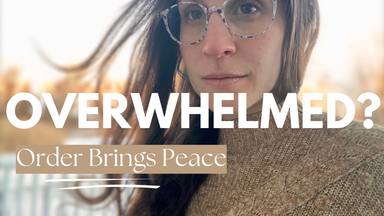 Feeling Overwhelmed? (How Organization Helps You Feel Grounded) 🌱