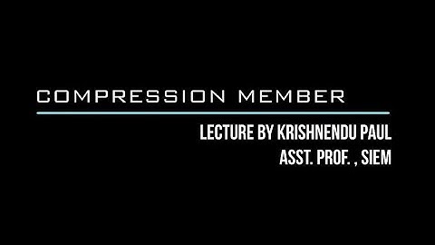 Lecture-15||Compression member|| Built up column theory(Part-3)