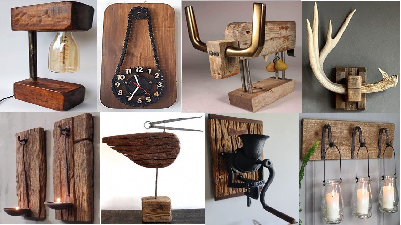 От выброшенного к желанному: идеи дизайна премиум-декора из деревянных и металлических отходов!