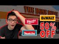 Home Depot DEAL HACK! 50% OFF Milwaukee! Dewalt! and Makita  tools! 11/24/2020 STILL WORKS!!