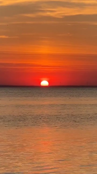 Вечерний закат на берегу моря. #nature #travel #sea - YouTube