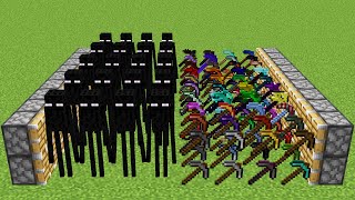 x500 endermans and all pickaxes combined