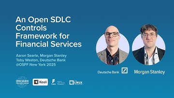 An Open SDLC Controls Framework for Financial Services