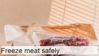 How long you can keep meat in the freezer