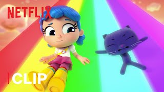 Over the Rainbow 🌈 True Rainbow Rescue | Netflix Jr