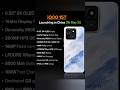 iQOO 15T 5g Launch Soon 🔥| iQOO 15T 5g Price in india #shorts #iqoo #newmobile
