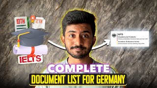 Complete List of Documents for Studying in Germany 2023