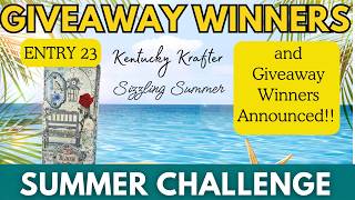 Summer Giveaway Entry 23 & Winners Announced   #happymail