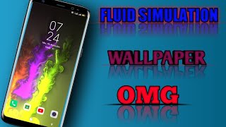 Fluid Simulation Wallpaper| Home screen Amazing | Swipe Water Simulation Wallpaper Aap screenshot 5