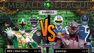 Power Rangers Legacy Wars Ranked Emerald League Battle, Cameron Watanabe Vs Blaze Gameplay screenshot 3