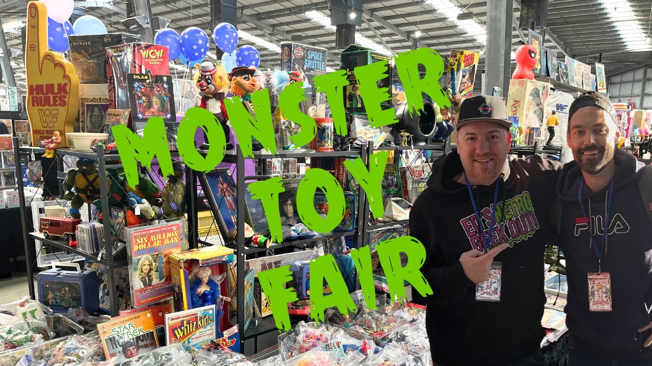Vintage Toy Hunting in Melbourne! Monster Sized Toy Fair Madness!