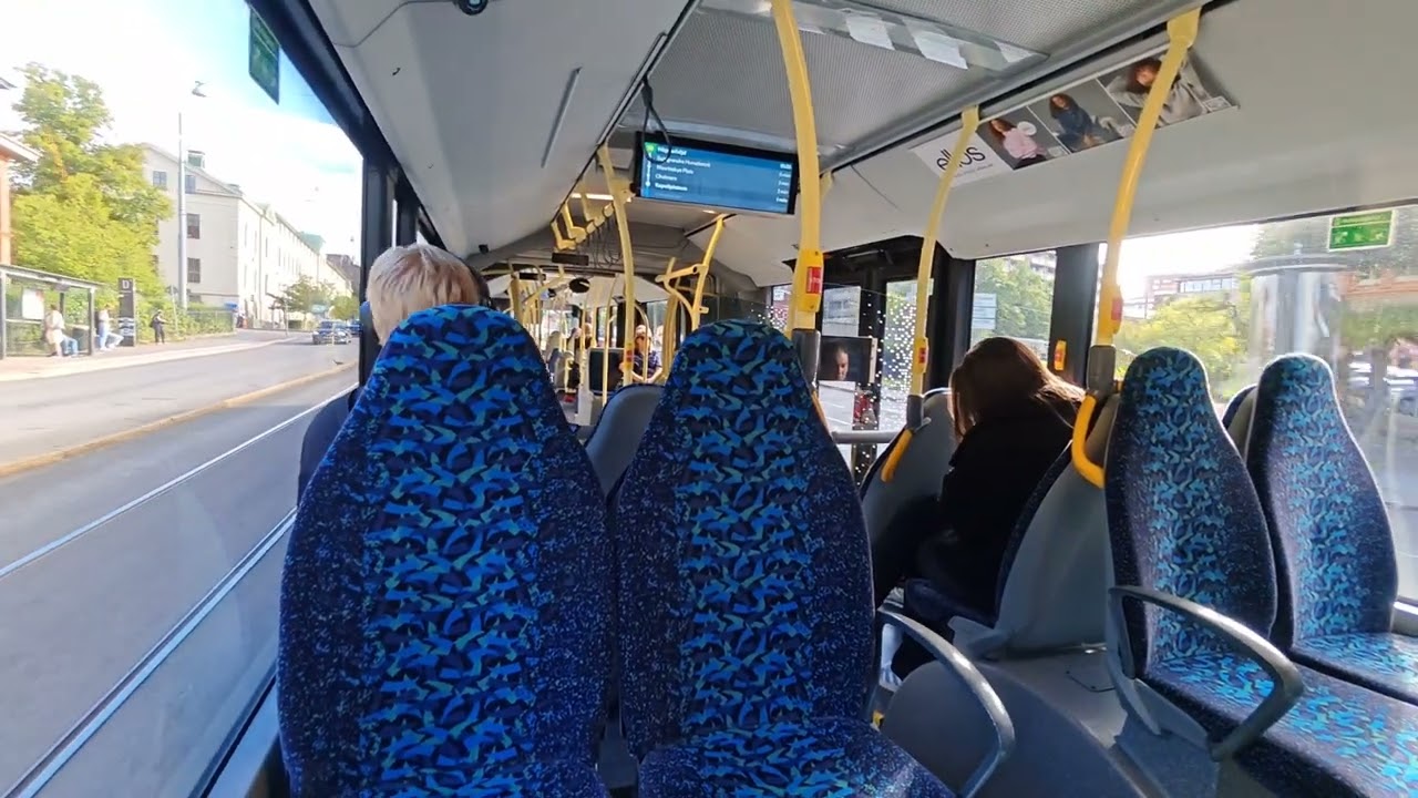 Bus Ride | Mercedes-Benz CapaCity L in Gothenburg (Route 16)