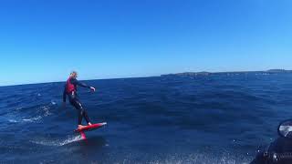 Down Winding prone with ski assist on AXIS ART 999