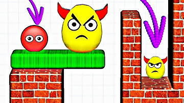 Draw To Smash VS Hide Ball Logic puzzle Game / Level 7569 - 7900 Game / ASMR Gameplay / Rescue Game