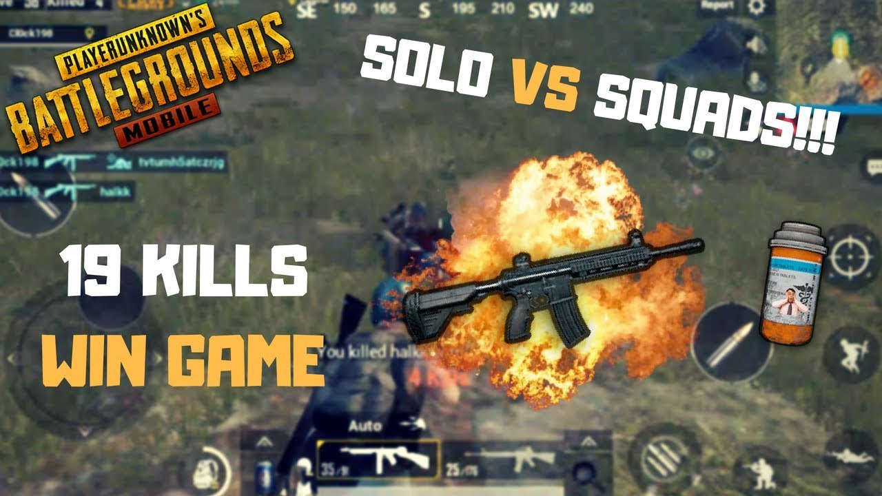 Solo VS Squads Destroying The Noobs!!! PUBG Mobile - YouTube