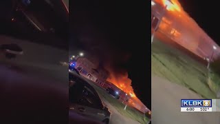 Downtown Plainview building destroyed by fire Thursday night, officials said