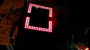 16x16 RGY display with accelerometer Video 1