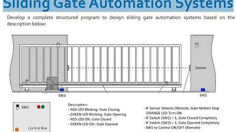 Sliding Gate Automation Systems