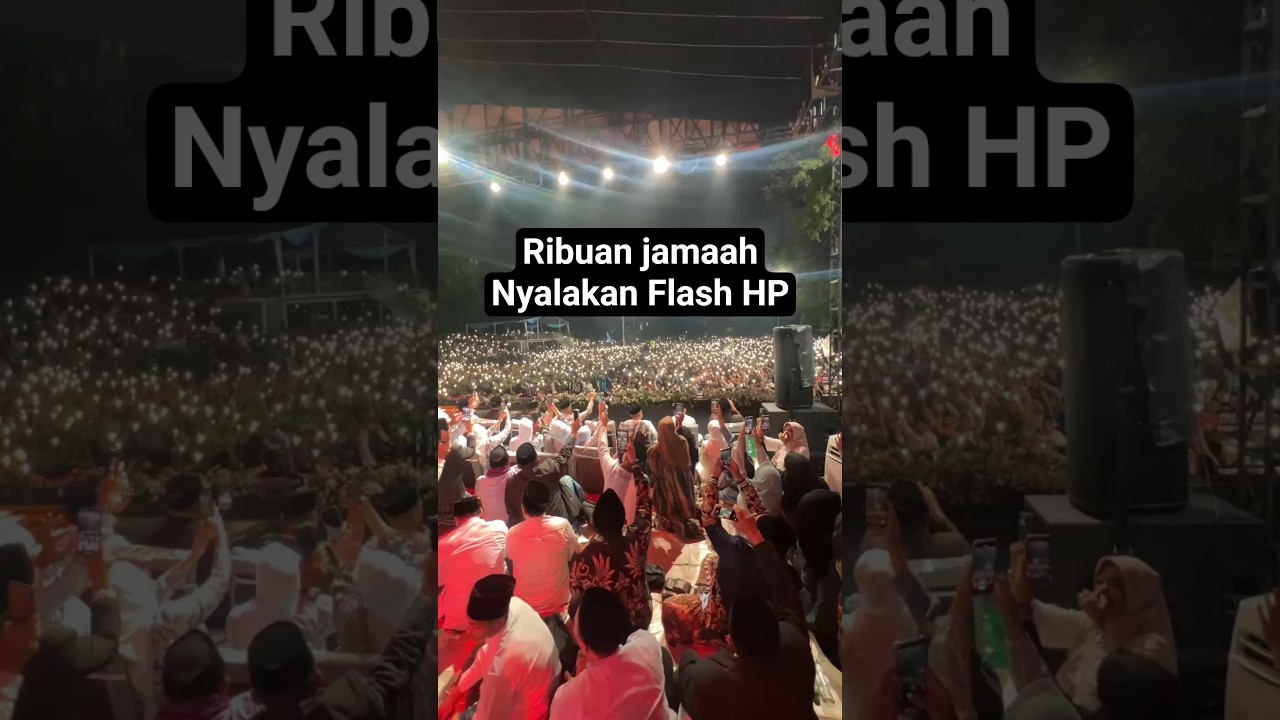 Ribuan jamaah padati walikota Depok. Ngaji Gus Iqdam