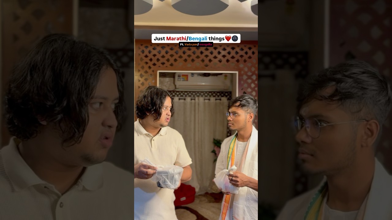 Tag your Bengali and Marathi friends❤️😂 