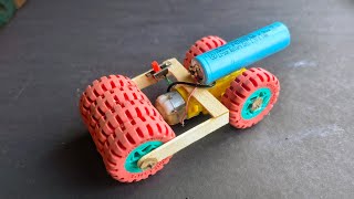 Comment Fabriquer Une Mini Voiture À Moteur Cc À La Maison 🚗 Voiture Jouet Diy Facile