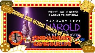 HAROLD \& THE PURPLE CRAYON : ZACHARY LEVI - OFFICIAL TRAILER (HD) IN ENGLISH VERY SOON IN THEATERS