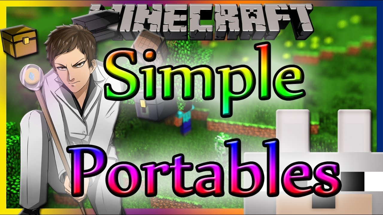 Minecraft Mods - Simple Portables 1.6.2 Review and Tutorial (+ SERVER NEWS!)