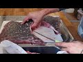 Sea fishing  how to prepare skin and fillet a skate thornback ray