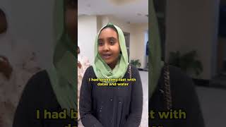 Asking Muslims what they broke their fasts with