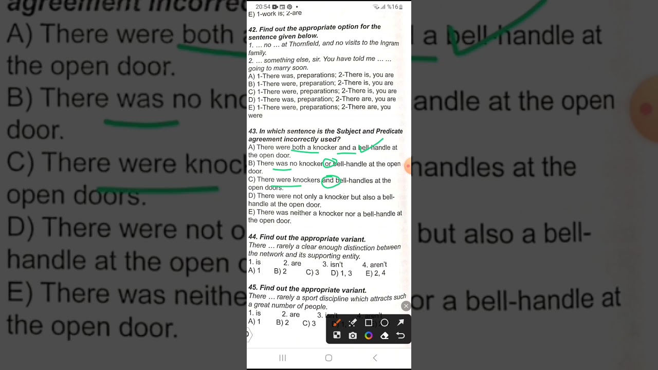 Taim/Subject -Verb agreement (31-59)