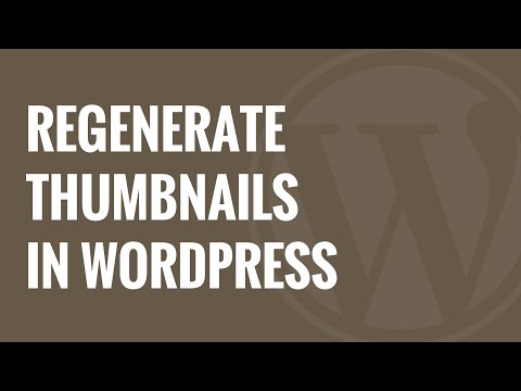 How to Regenerate Thumbnails or New Image Sizes in WordPress