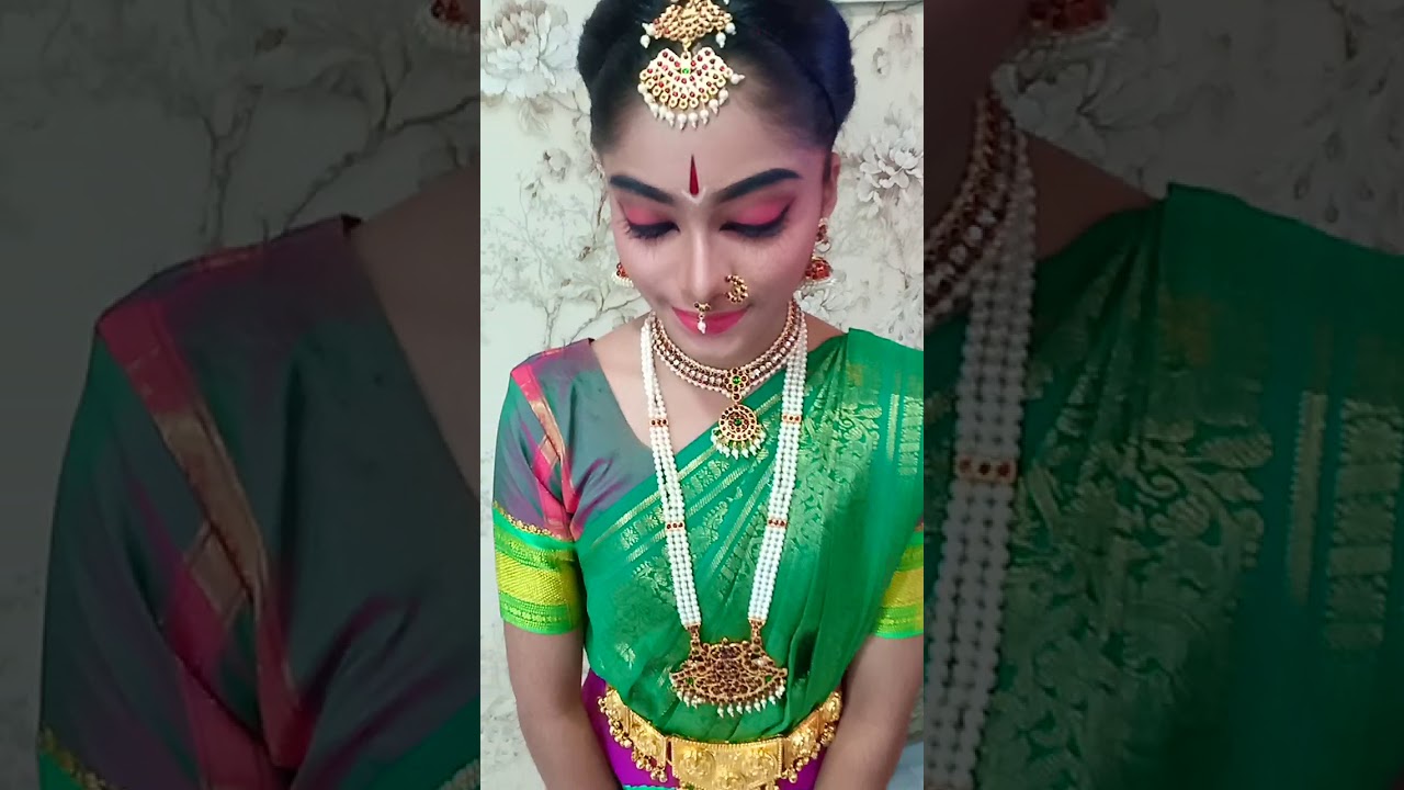 Baratha Nathiya makeup done - YouTube
