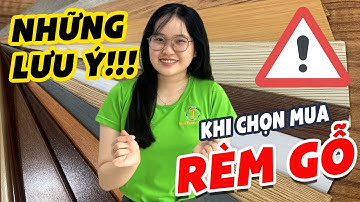 Rèm Gỗ Chống Nắng - Chú Ý Gì Khi Mua Mành Rèm Sáo Gỗ Kéo Tay Hệ 1 Dây Cho Cửa Sổ