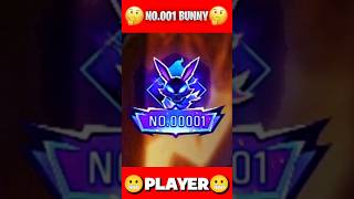 0001 GALACTIC BUNNY PLAYER GOT V BADGE YOUTUBERS REQUEST 😬 | #shorts #freefire #vbadge