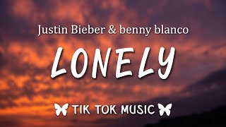 Video thumbnail of "Justin Bieber & benny blanco - Lonely (Lyrics) "What if you had it all, But nobody to call?""